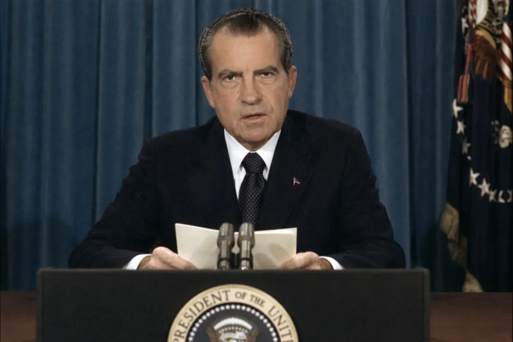 august 15 1971 the nixon shock gold standard ends live broadcast photo