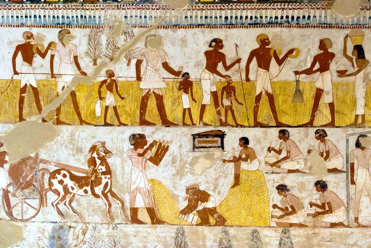 ancient egypt commodity money barter image