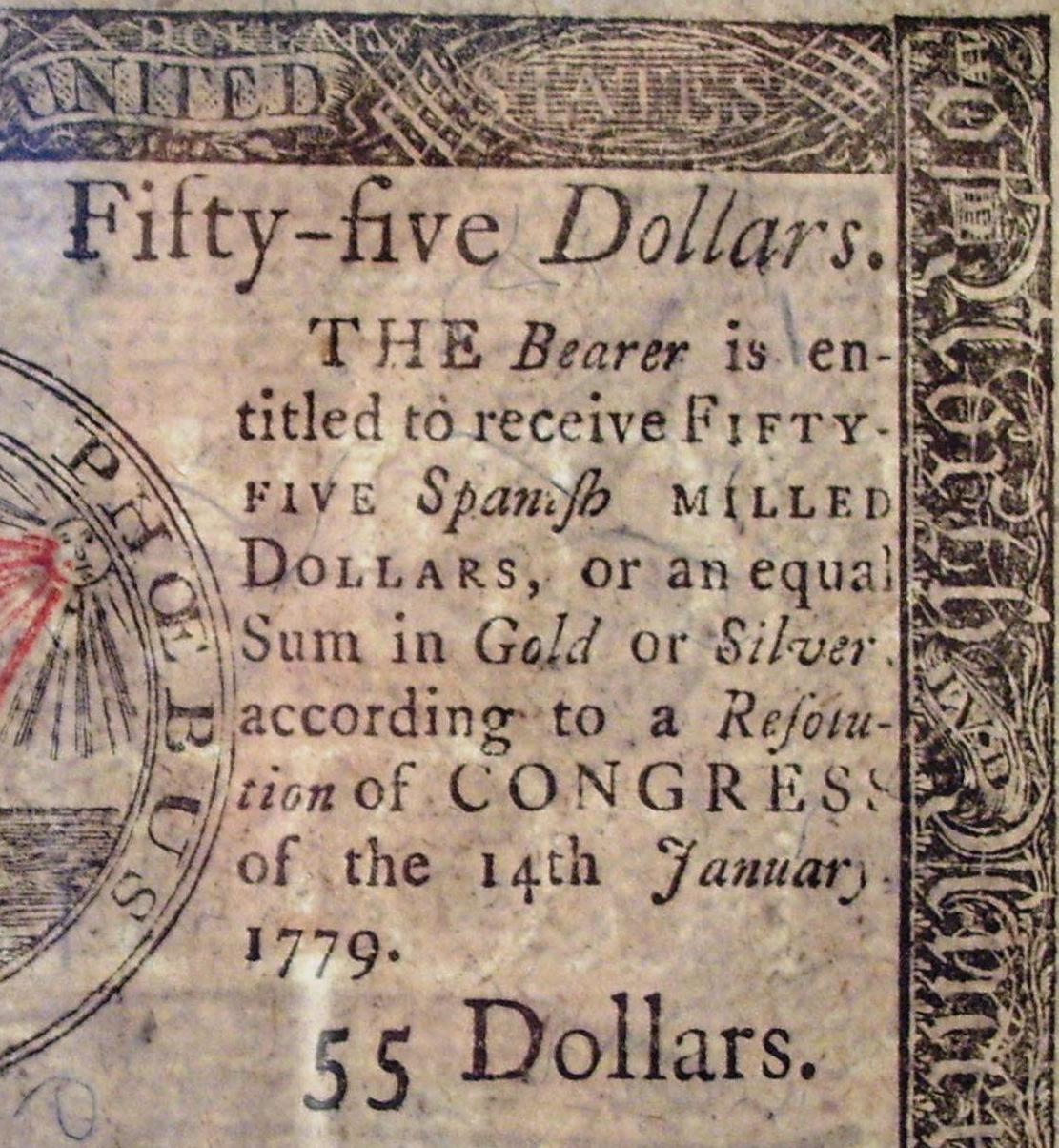 american colonies paper money