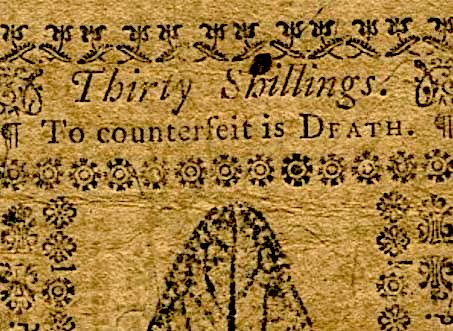 to counterfeit is death