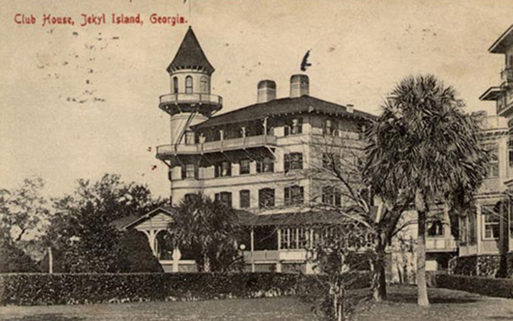 jekyll island ga secret meeting historic photo