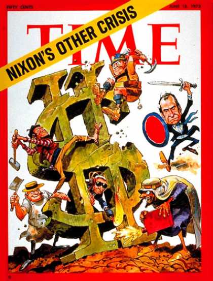 time magazine nixon shock gold standard ends 1971